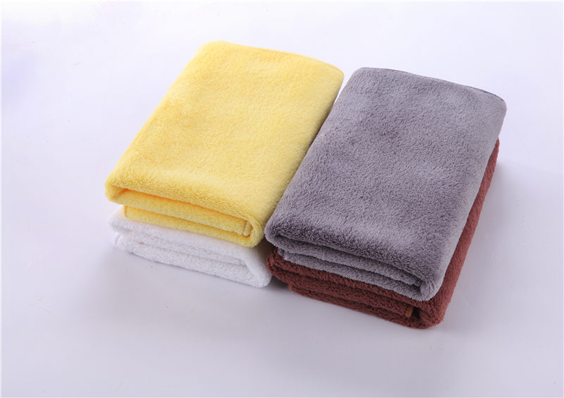 Microfiber Coral Fleece Towel