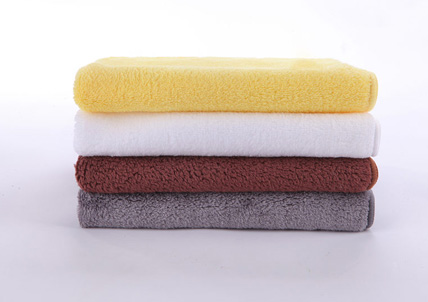 Microfiber Coral Fleece Towel