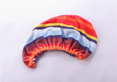 Microfiber printed hair turban JY-BT009